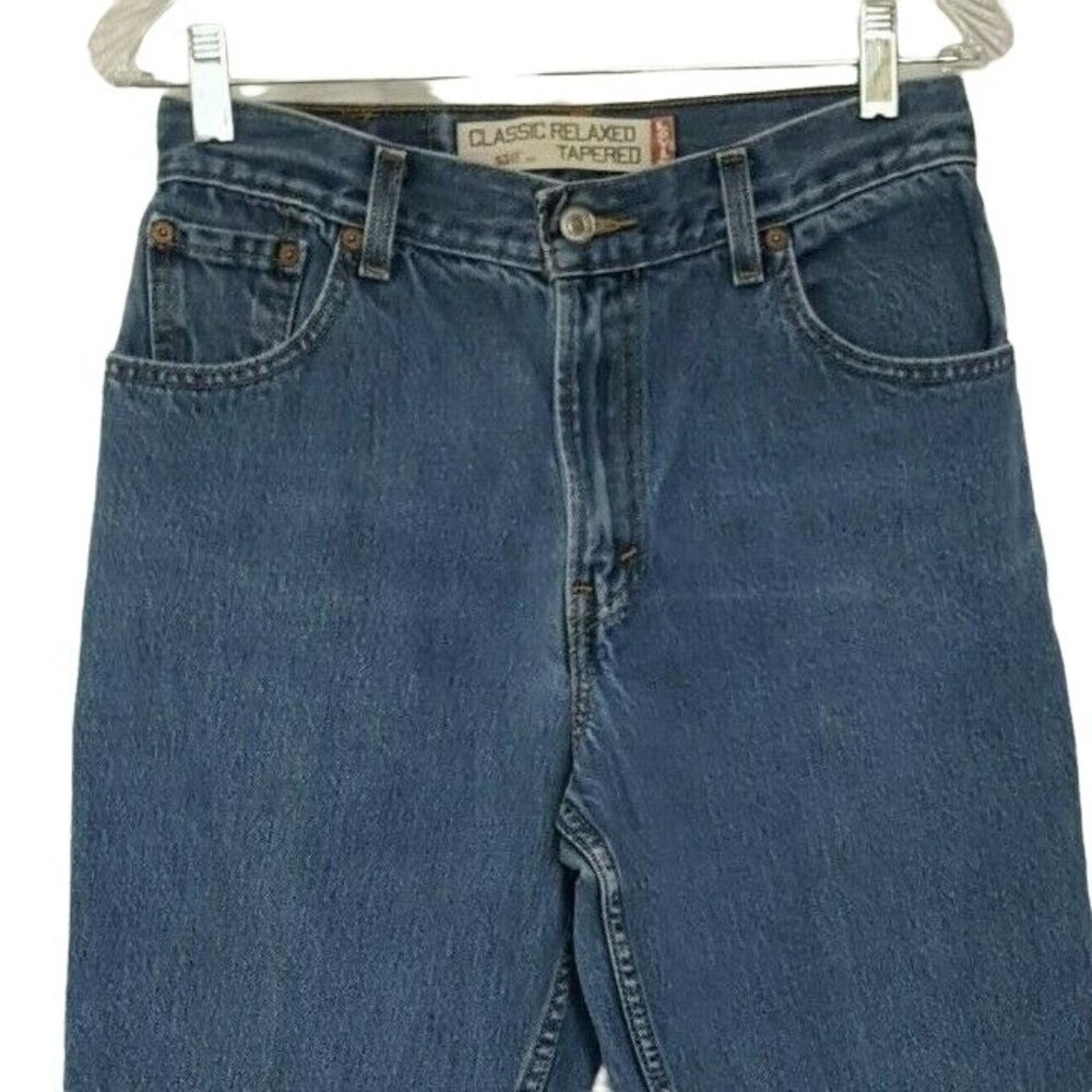 Levi's 550 Womens Vintage Jeans 10 M High Rise Relaxed Fit Tapered Leg  28/30 - Picture 4 of 12